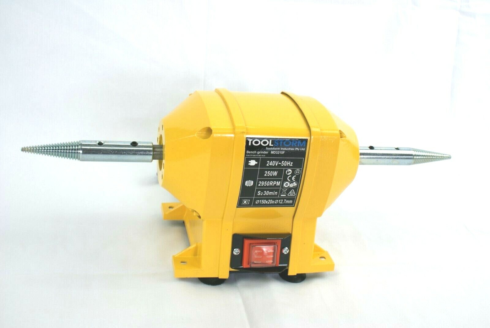 150mm Induction Bench Grinder Bench Polisher With 6" Metal Polishing