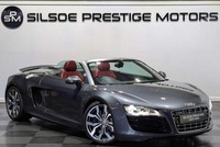 2011 Audi R8 5.2 R8 Spyder Quattro V10 Semi-Auto 4WD 2dr CONVERTIBLE Petrol Auto