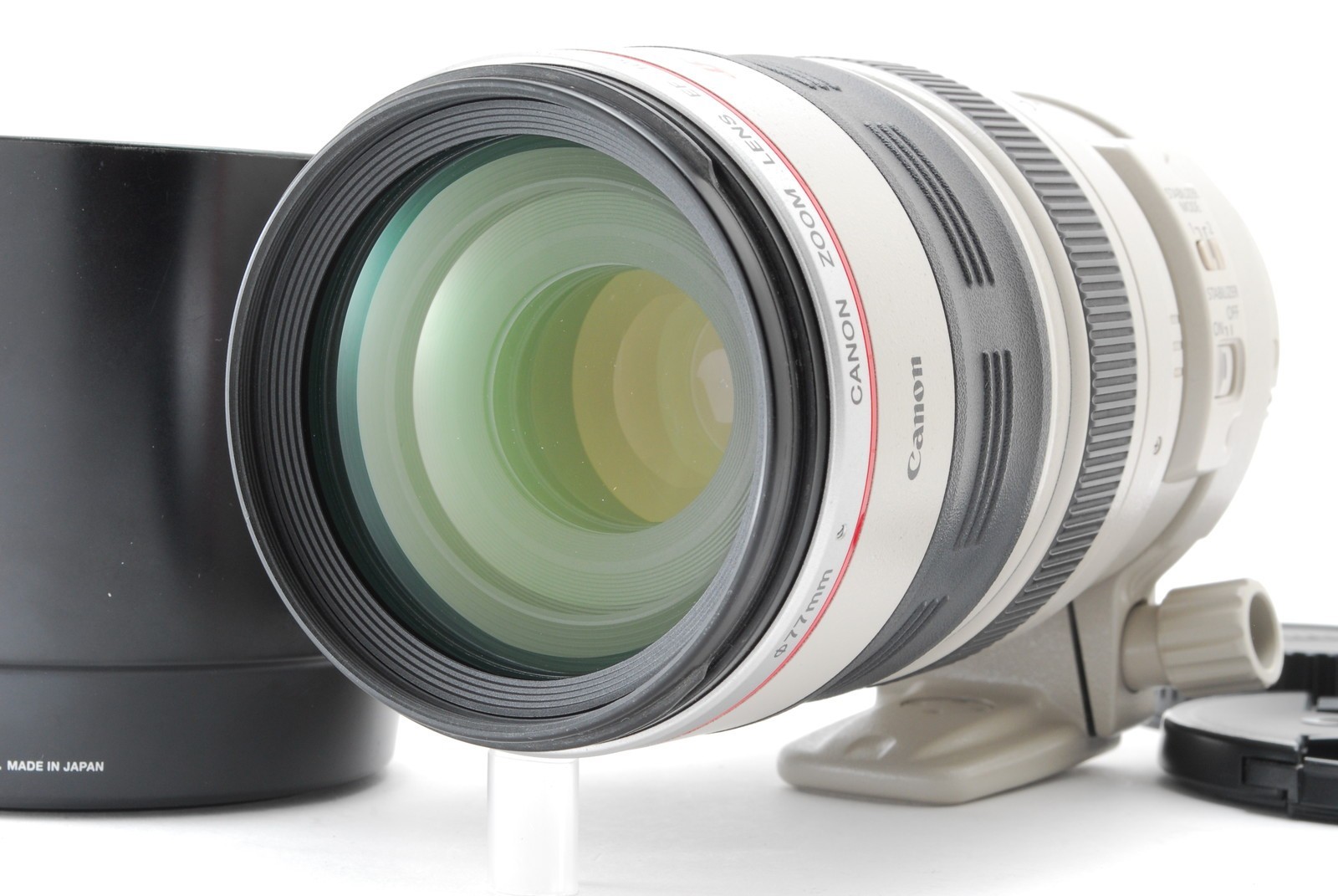 美品Canon ZOOM LENS EF100-400mm ULTRASONIC TOP Mint w/ Hood] Canon EF 100-400mm f/4.5-5.6 L IS USM