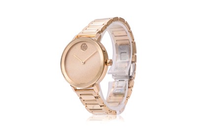 Pre-owned Movado Bold Evolution Pale Gold Ladies Watch 3600733