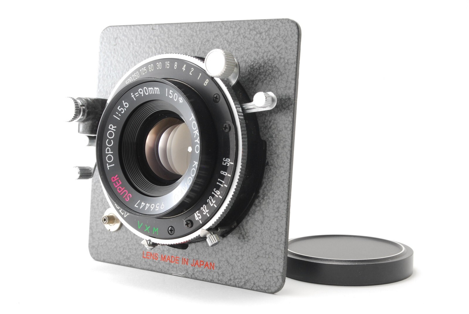 TOKYO KOGAKU レンズTOPCOR 1:5.6 f=6.5cm Tokyo Kogaku Super Topcor 5.6/90mm f/5.6 90mm Shutter Seiko