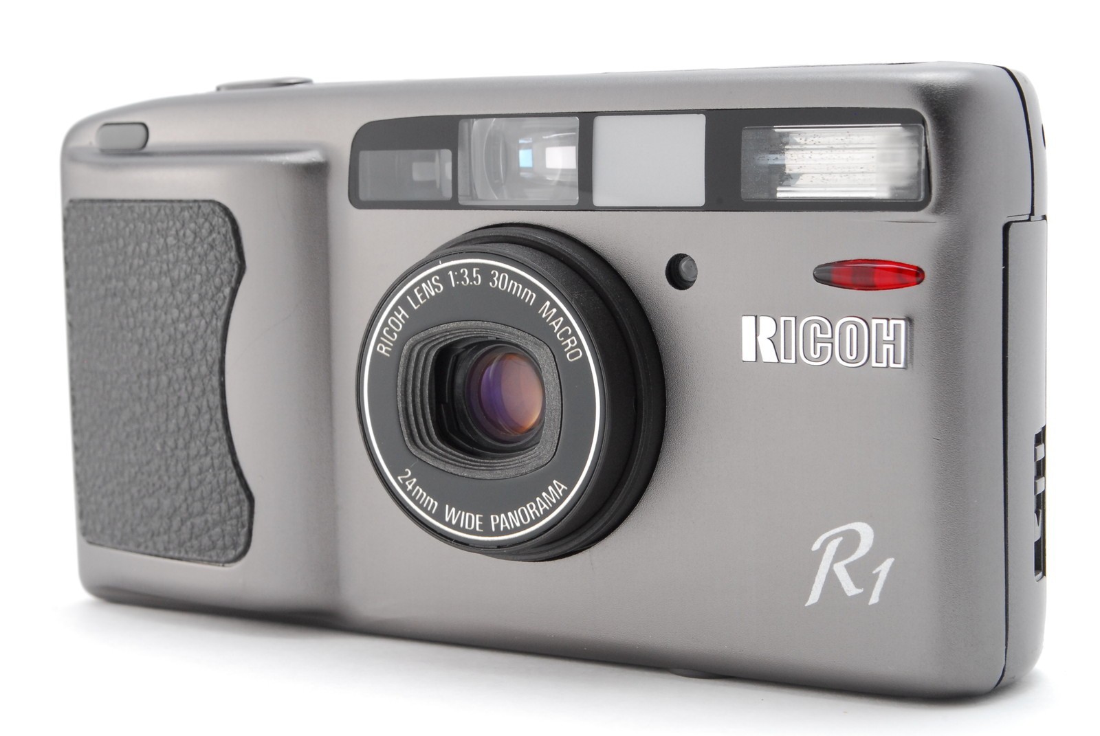 希少 完動品 美品 リコー Ricoh R1 35mm Film Camera Read [Near MINT] Ricoh R1 Gray Point & Shoot 35mm Film