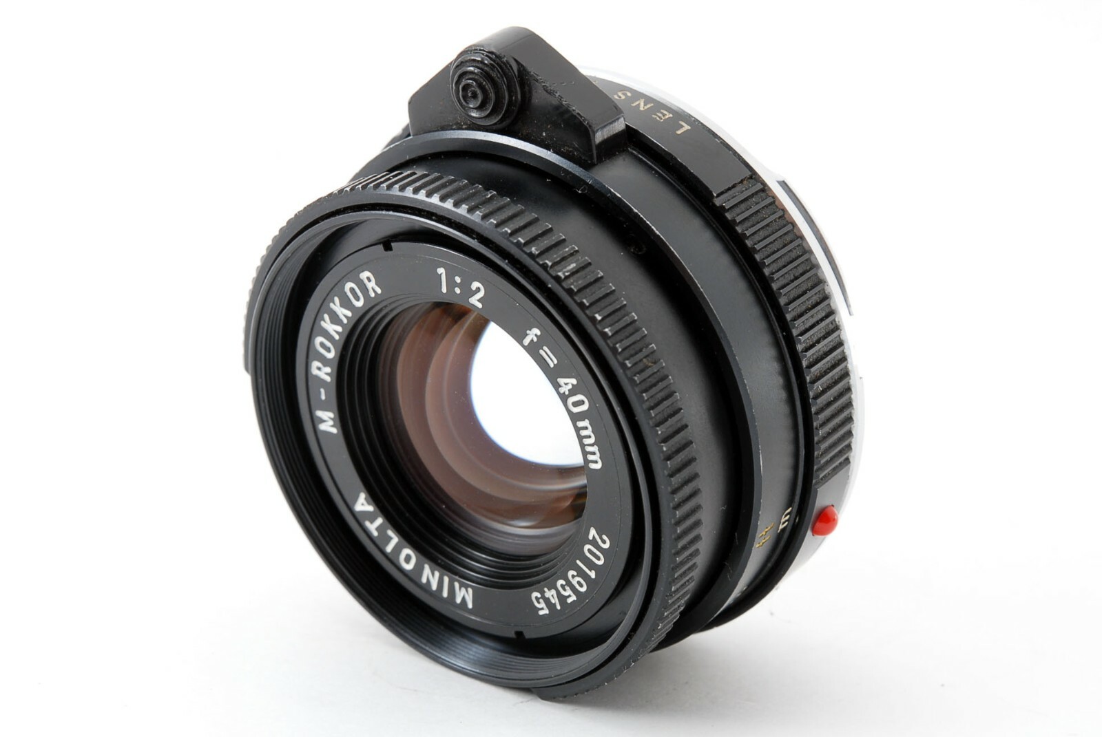 minolta m-rokkor 40mm f2 for leica M-mount leitz ミノルタ M