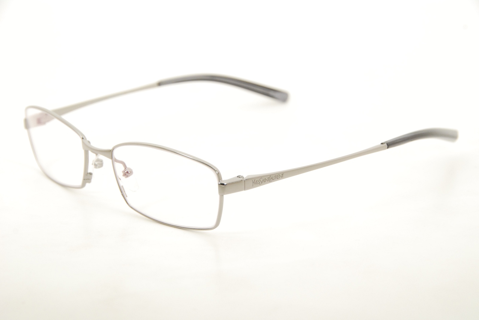 New Authentic Yves Saint Laurent Glasses YSL 2026 6LB Silver