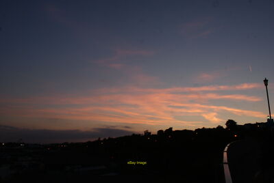 Photo 12x8 View of the sunset over Belton Bridge #3 Leigh-on-Sea Looking n c2017