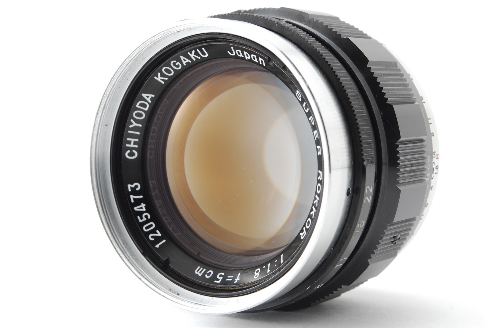 MINT ] Minolta Chiyoda Kogaku Super Rokkor 50mm 5cm f/1.8