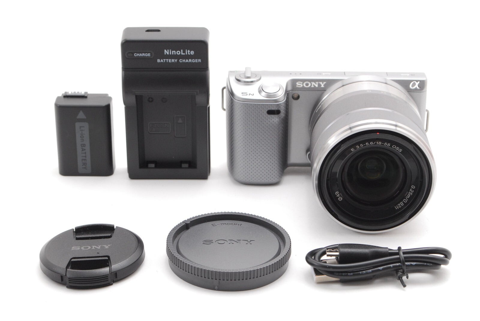NEAR MINT] Sony Alpha NEX-5N+E18-55mm F3.5-5.6 OSS Japan