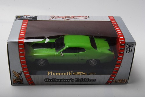 1/18 AMERICAN MUSCLE 1971 PLYMOUTH DUSTER 340 RARE LIMITED GREEN