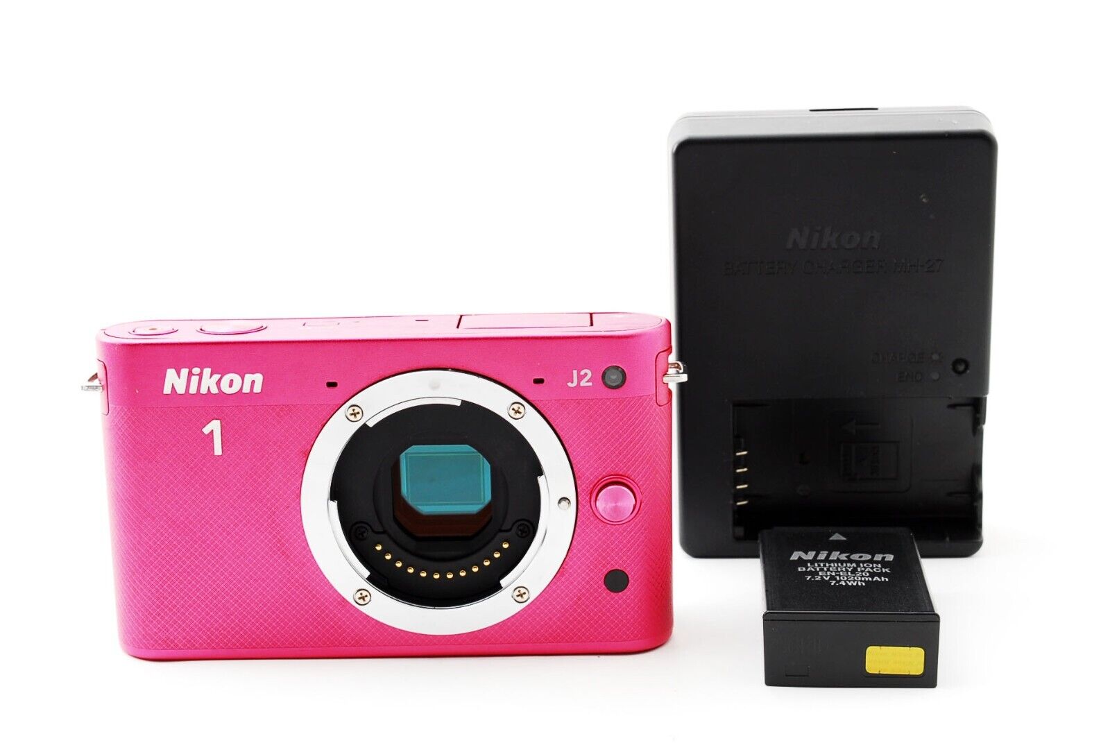 Nikon 1 J2 Mirrorless Digital Camera Body Pink Color Nikon 1 J2 Mirrorless Digital Camera Body Pink Color