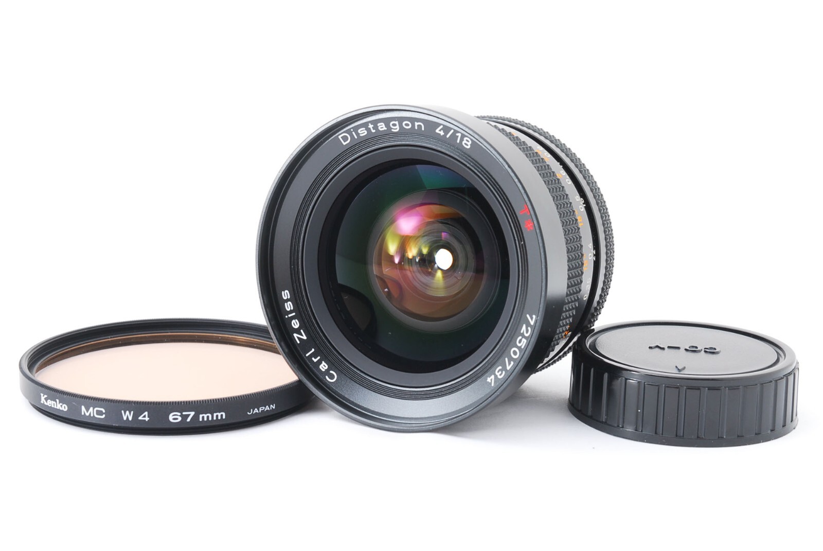 Contarex用 Carl Zeiss Distagon 18mm F4 Almost MINT ] Contax Carl Zeiss Distagon T* 18mm f4 AEG MF