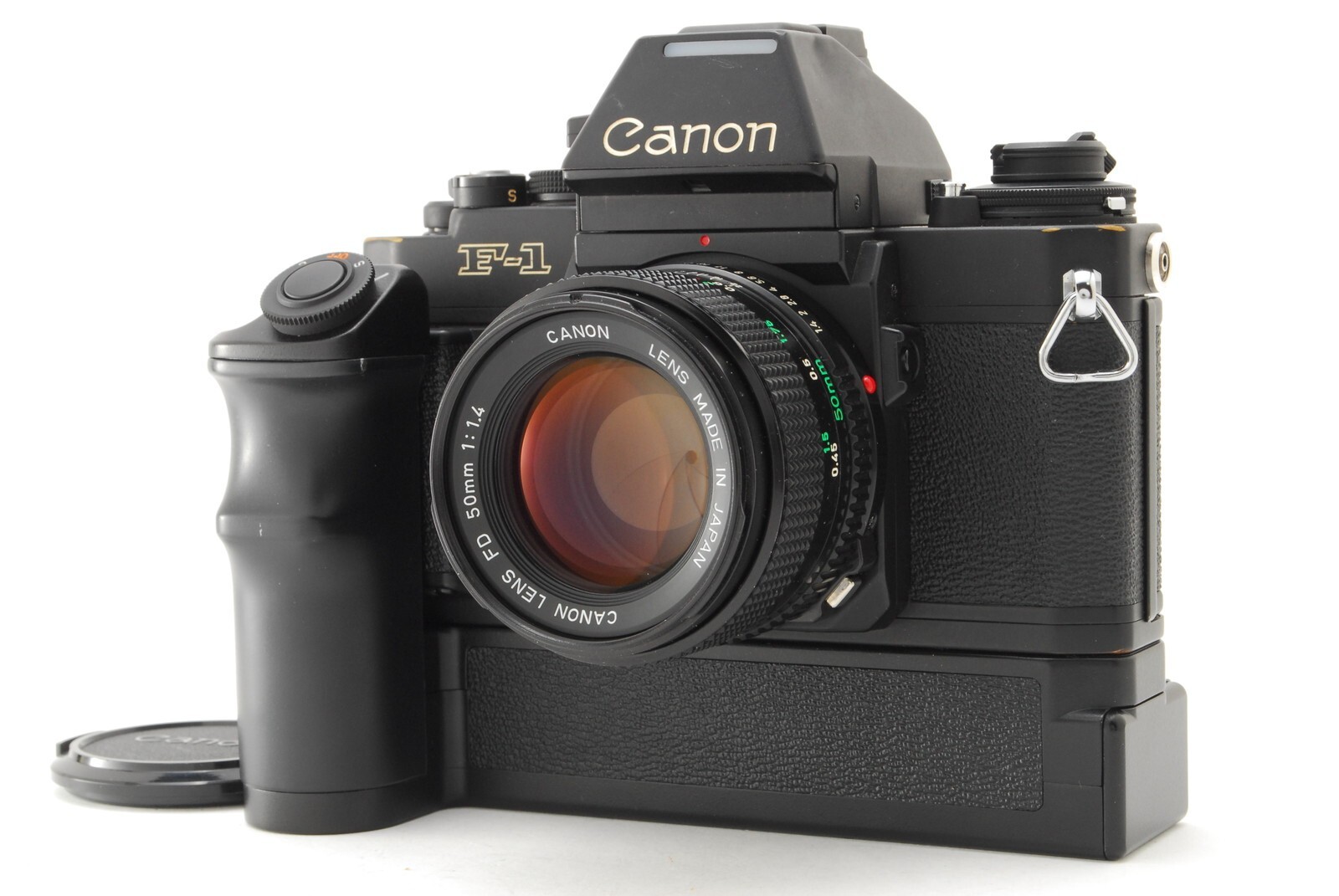 Near MINT] Canon New F-1 SLR Camera NFD 50mm F/1.4 AE Finder