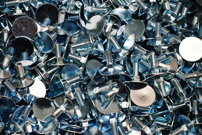 (150) Flat Elevator Bolts 5/16-18 x 1 Flush Mount Bolt Zinc Plated
