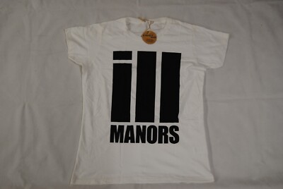 PLAN B ILL MANORS LOGO WHITE LADIES T SHIRT NEW OFFICIAL RAP FILM MOVIE