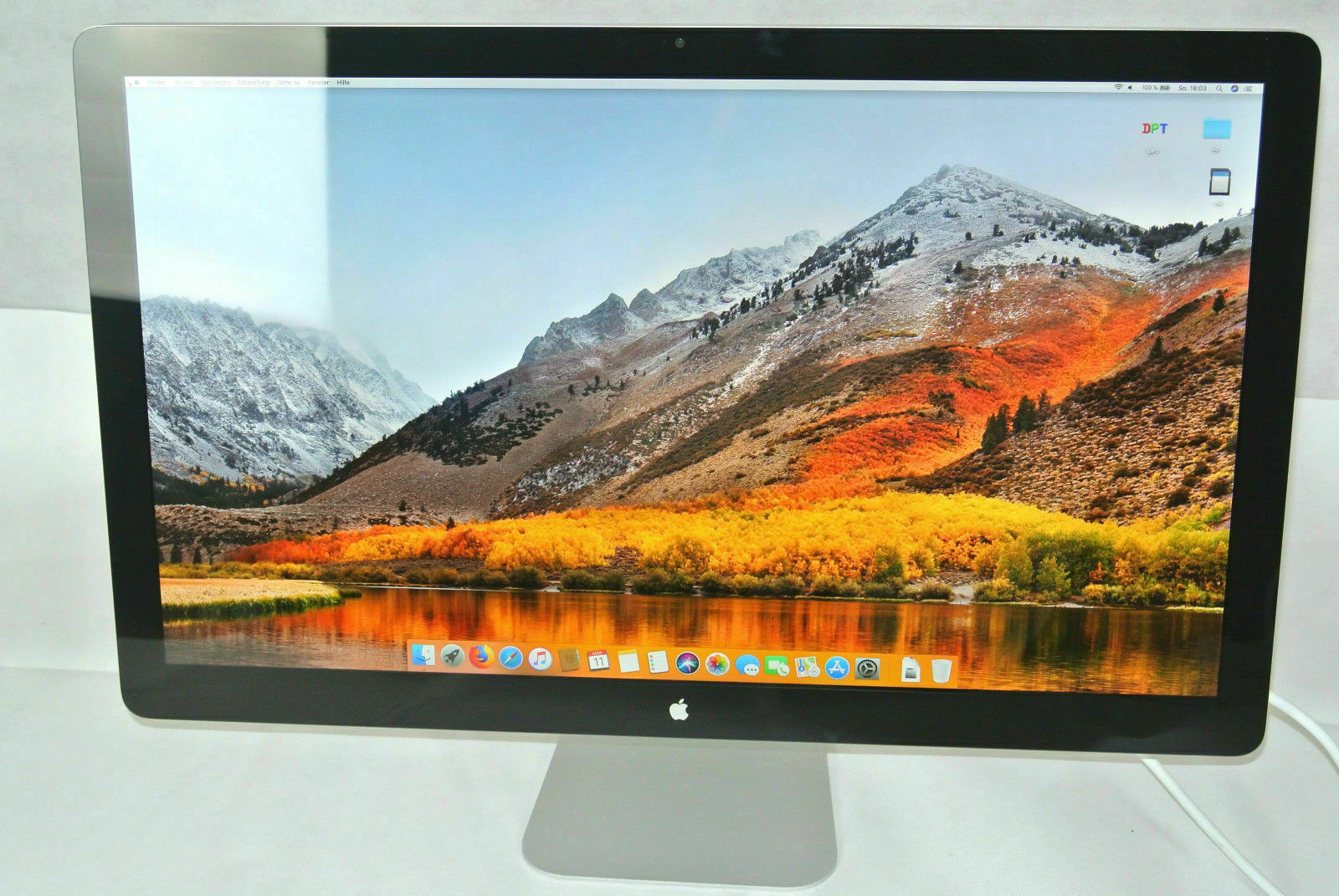 Apple Thunderbolt Display 69cm 27 Zoll Monitor MC914ZM TOP ZUSTAND