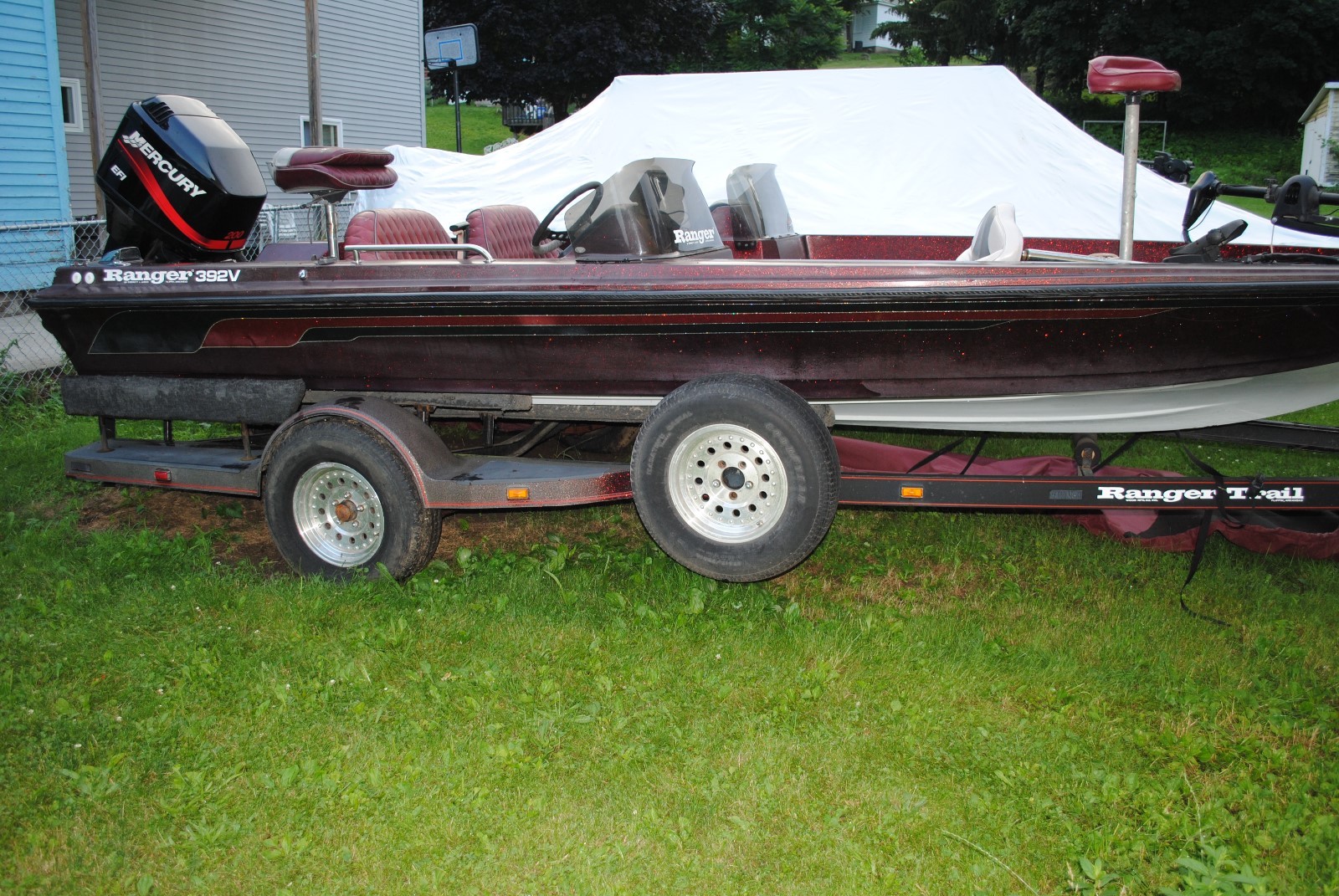1993 Ranger 392v with 2000 Mercury 200hp EFI