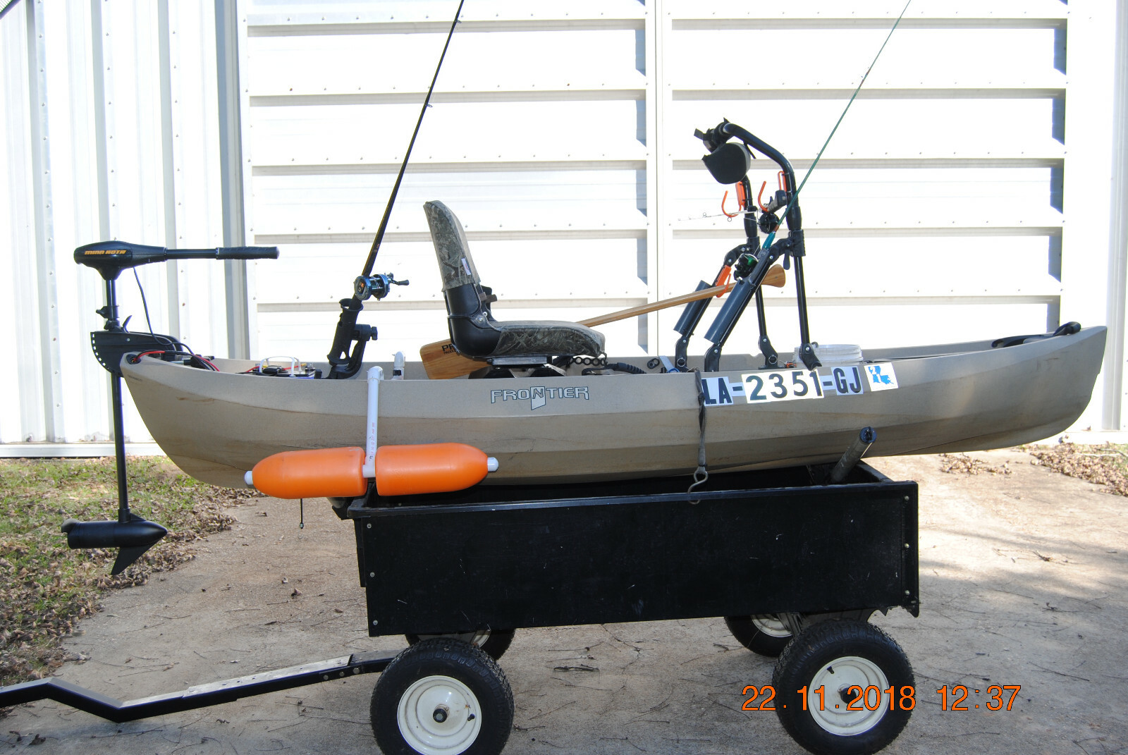 2017 Used NuCanoe Frontier 10 shell color