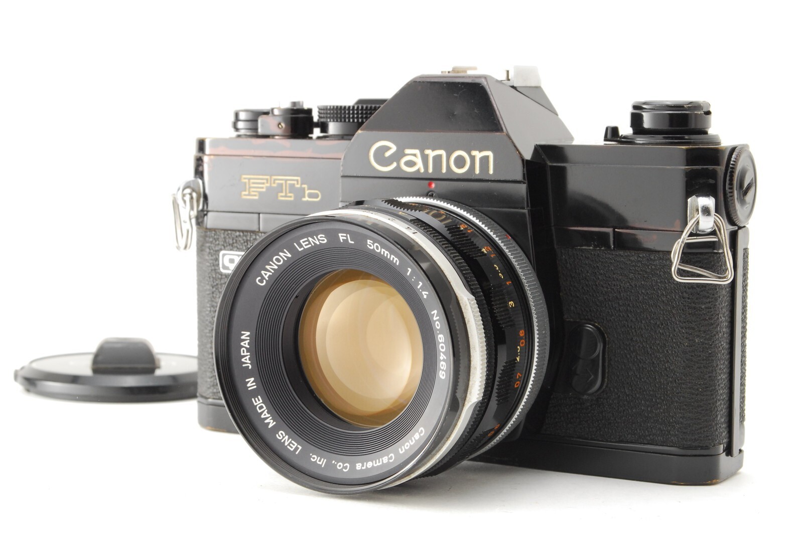 フィルムカメラ Canon FTb QL black & Canon FL50mm F1.4 Canon Black FTb-QL 35mm SLR Camera with 50mm f/1.4 FL Lens