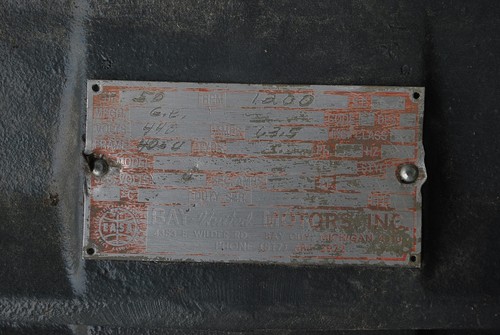 General Electric Custom Nameplate HP:50, Rpm:1200, Frame:405U Motor - USED