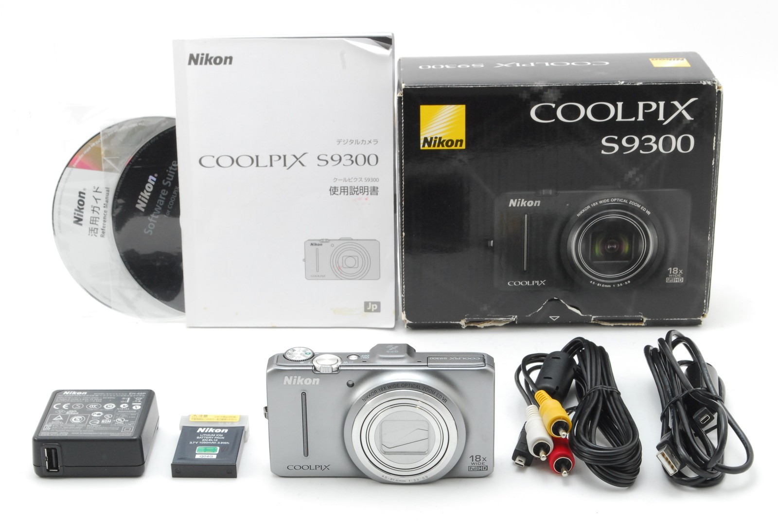 Real Shot Tested📸 READ [N MINT] Nikon COOLPIX S9300 Silver