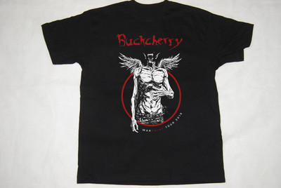 New Popular Buckcherry Black T-Shirt Cotton Full Size S-5XL JH457