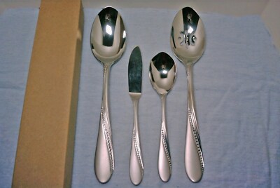 ONEIDA Satin Normandy 18/8 SS Flatware Serving Sets - Lot of 10 - REDUCED!