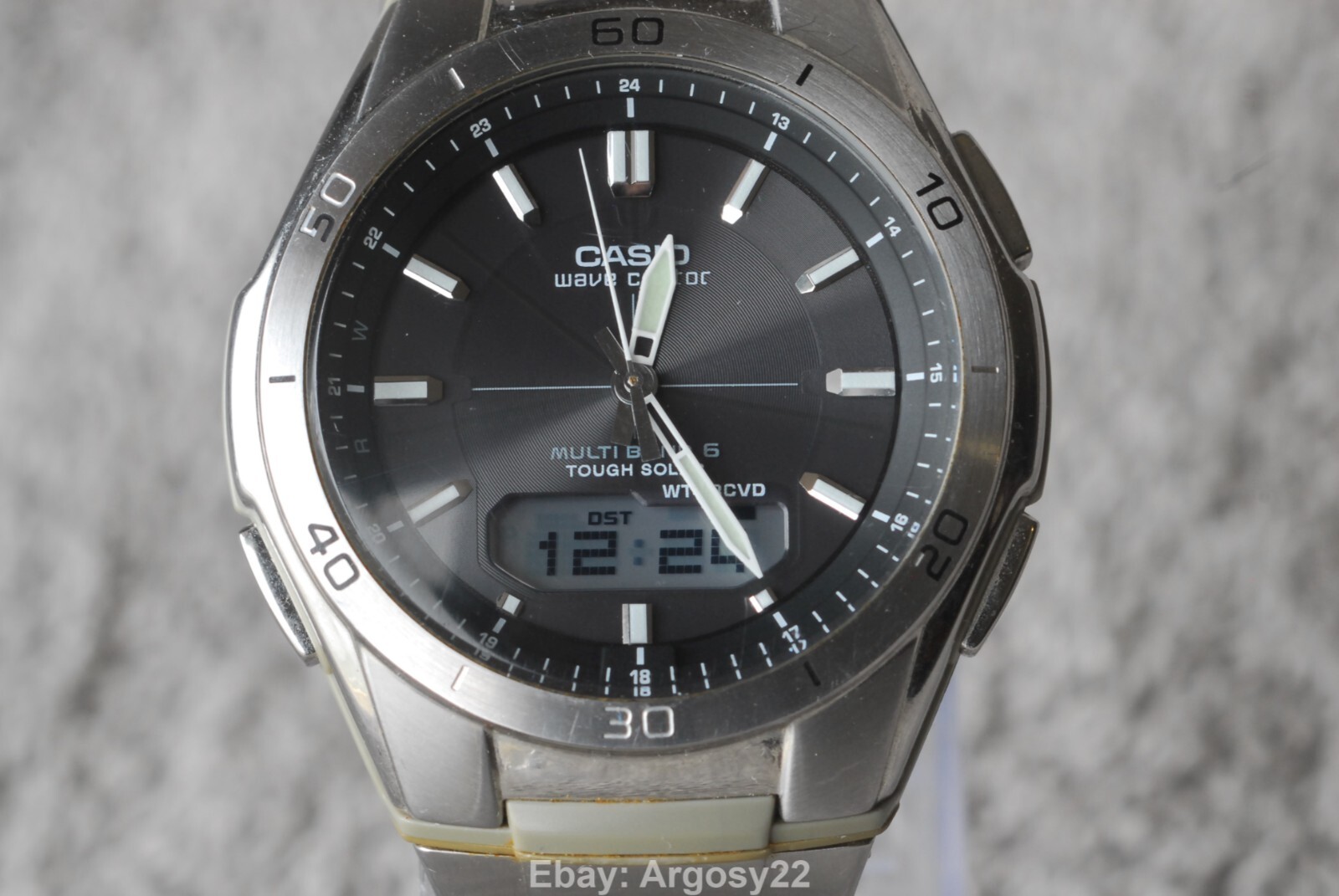 Casio Wave Ceptor Solar WVA-M640 RADIOWAVE Multiband 6 | eBay Casio Wave Ceptor Solar WVA-M640 RADIOWAVE Multiband 6 | eBay