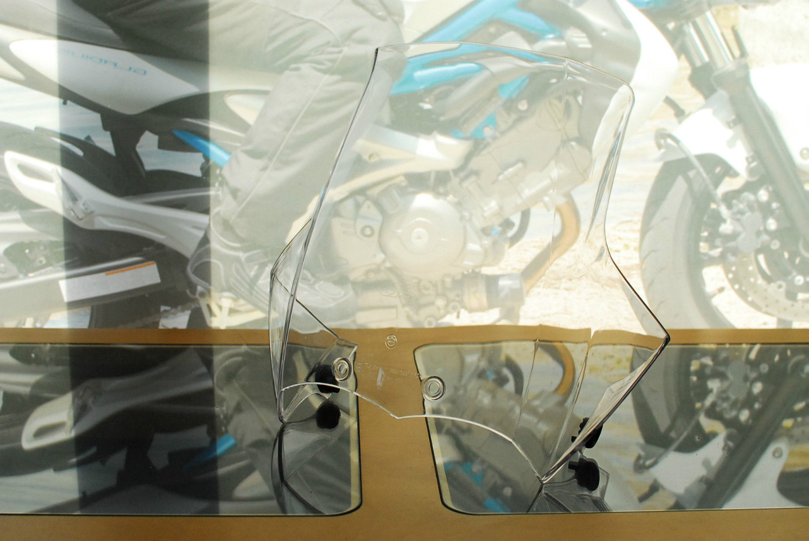 Motorrad-Windschilder