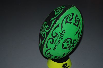 Optimum GREEN Tribal RUGBY BALL size 5 trainingOptimum tribal training RUGBY BAL