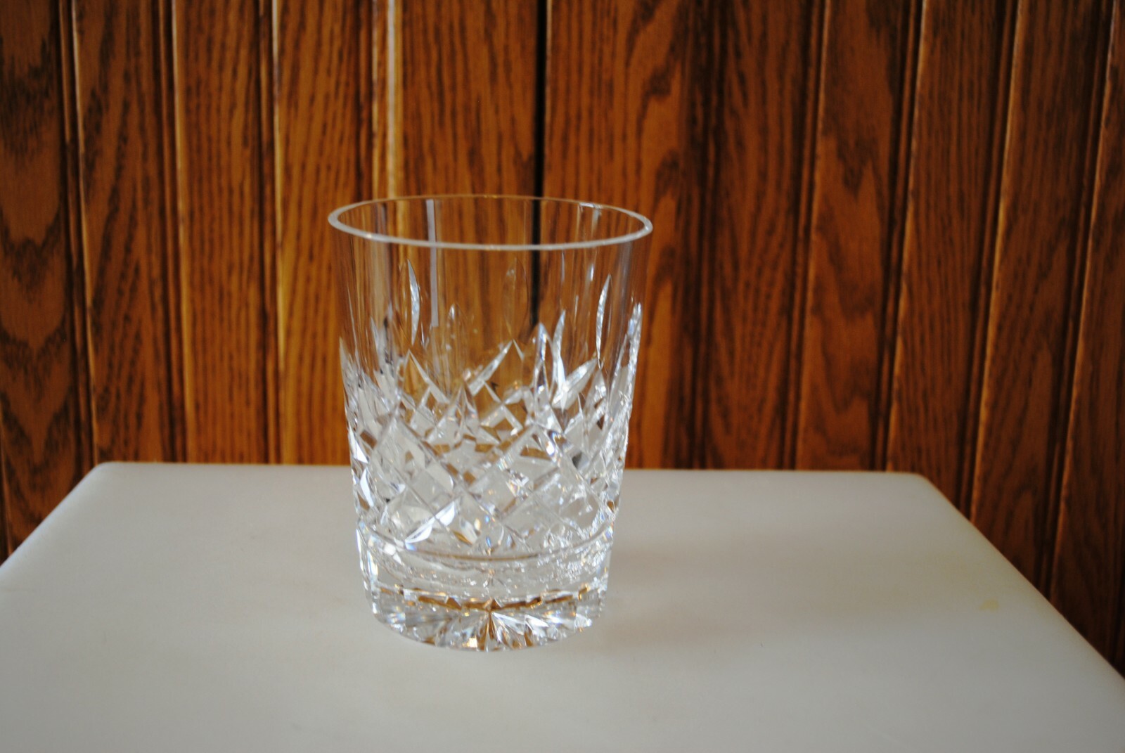 Vtg Lismore Waterford Crystal DOUBLE OLD FASHIONED round bottom old mark 4 avail
