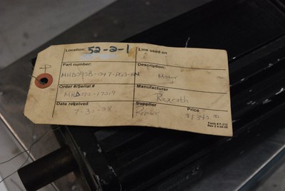 Rexroth Indramat MHD090B-047-PGO-UN, Repaired by Rexroth