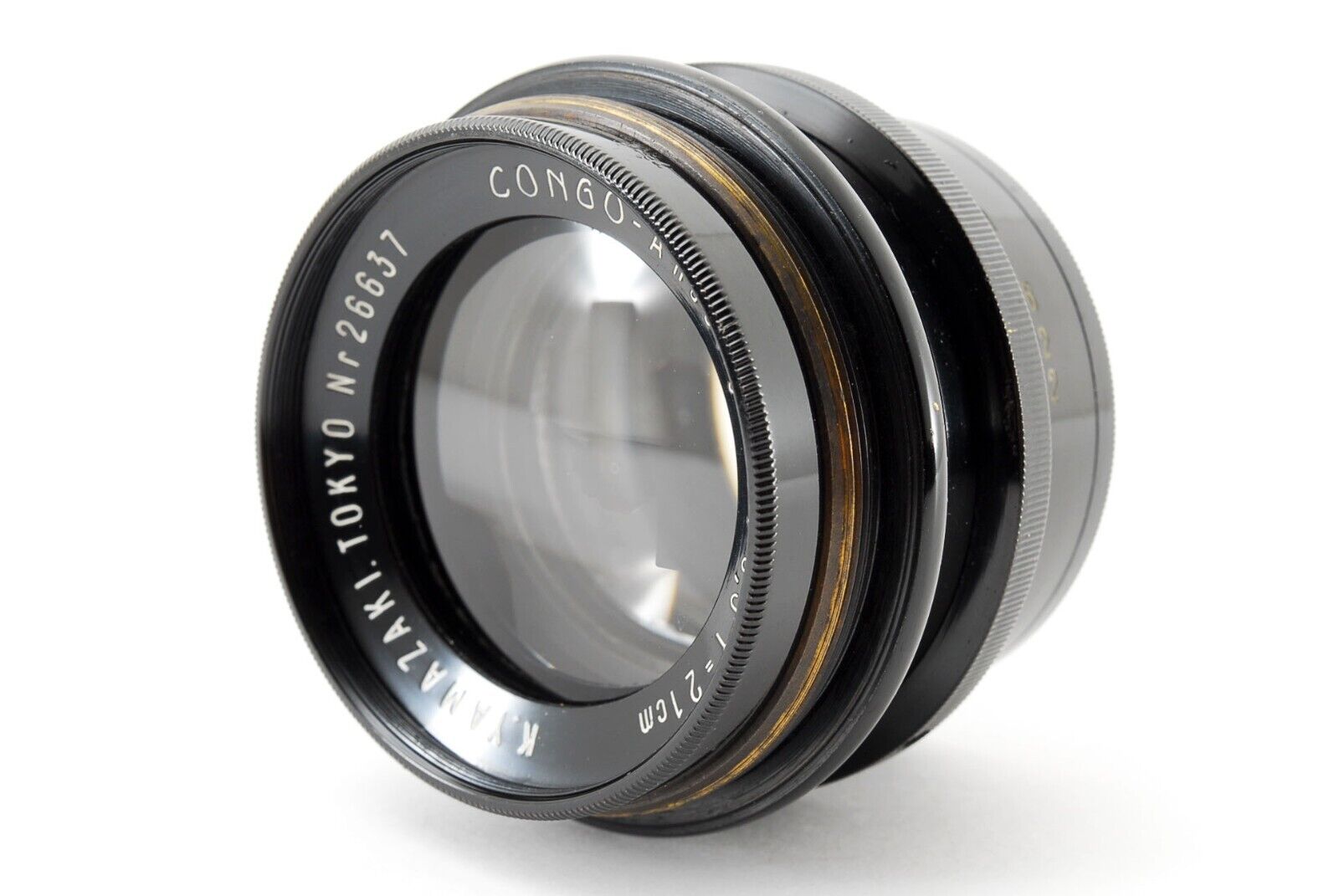 EXC+++++】K.Yamazaki Tokyo Congo Anastigmat 21cm F6.3 Large EXC+++++】K.Yamazaki Tokyo Congo Anastigmat 21cm F6.3 Large