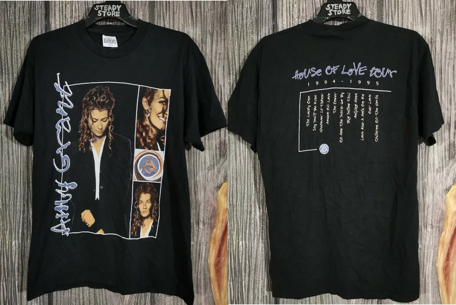 VINTAGE AMY GRANT HOUSE OF LOVE 1994/95 TOUR CONCERT NICEMAN T 