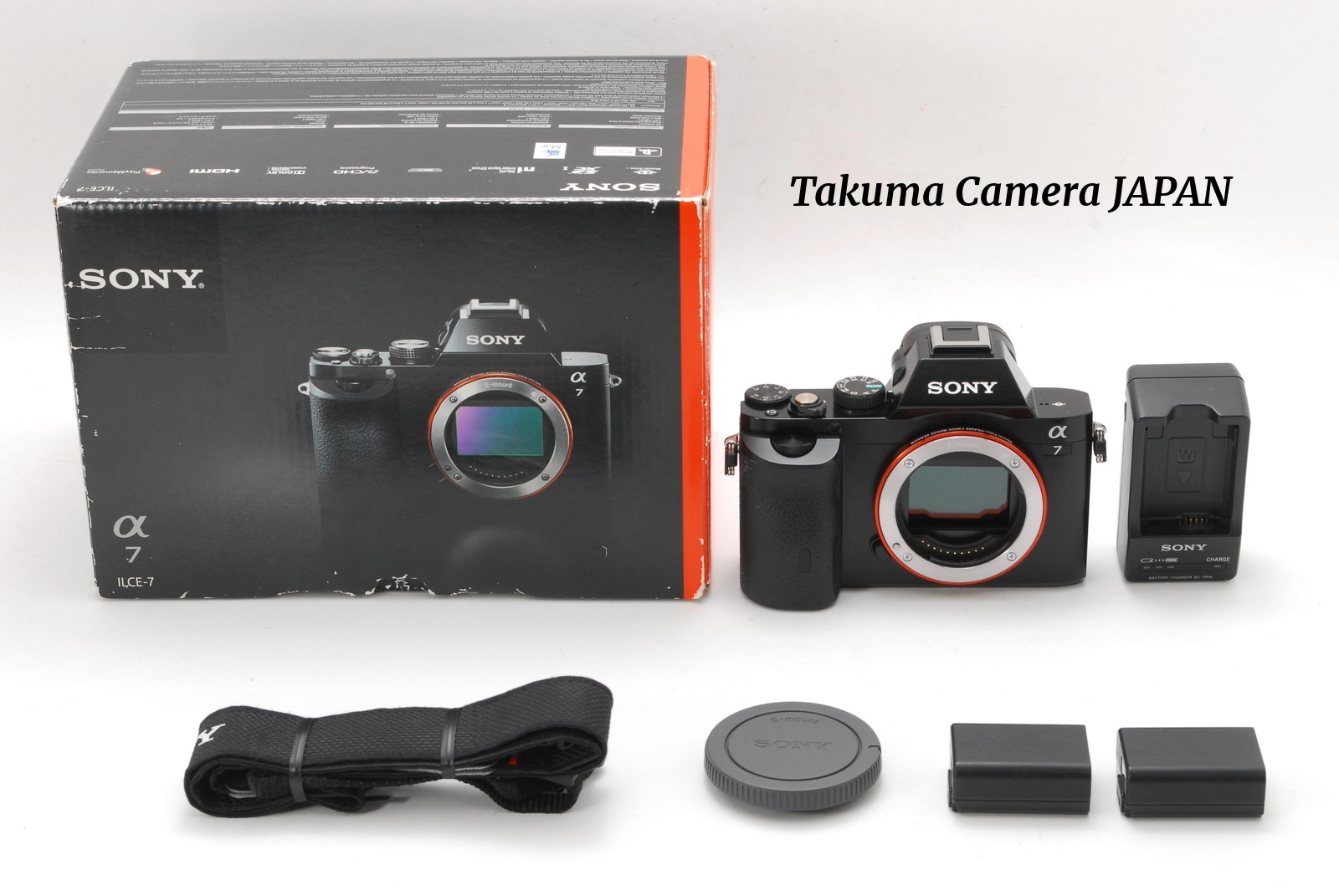 EnglishOK [TOP MINT] SONY Alpha A7 ILCE-7 24.3MP Mirrorless