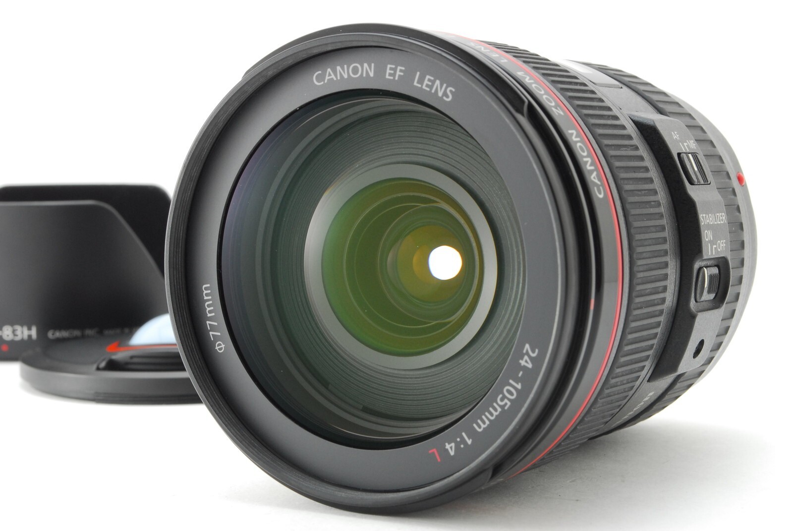 TOP MINT w/hood] Canon EF 24-105mm f4 L IS USM AF Zoom Lens