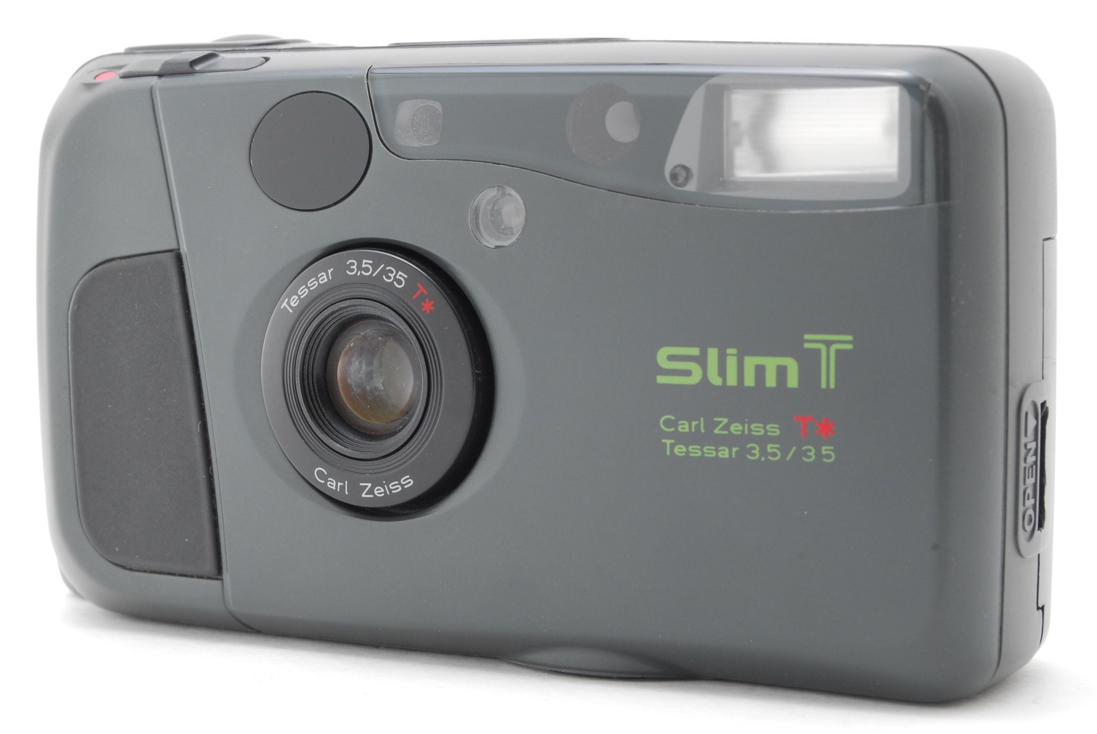 Exc+5】Kyocera Slim T Yashica T4 Point & Shoot 35mm Gray