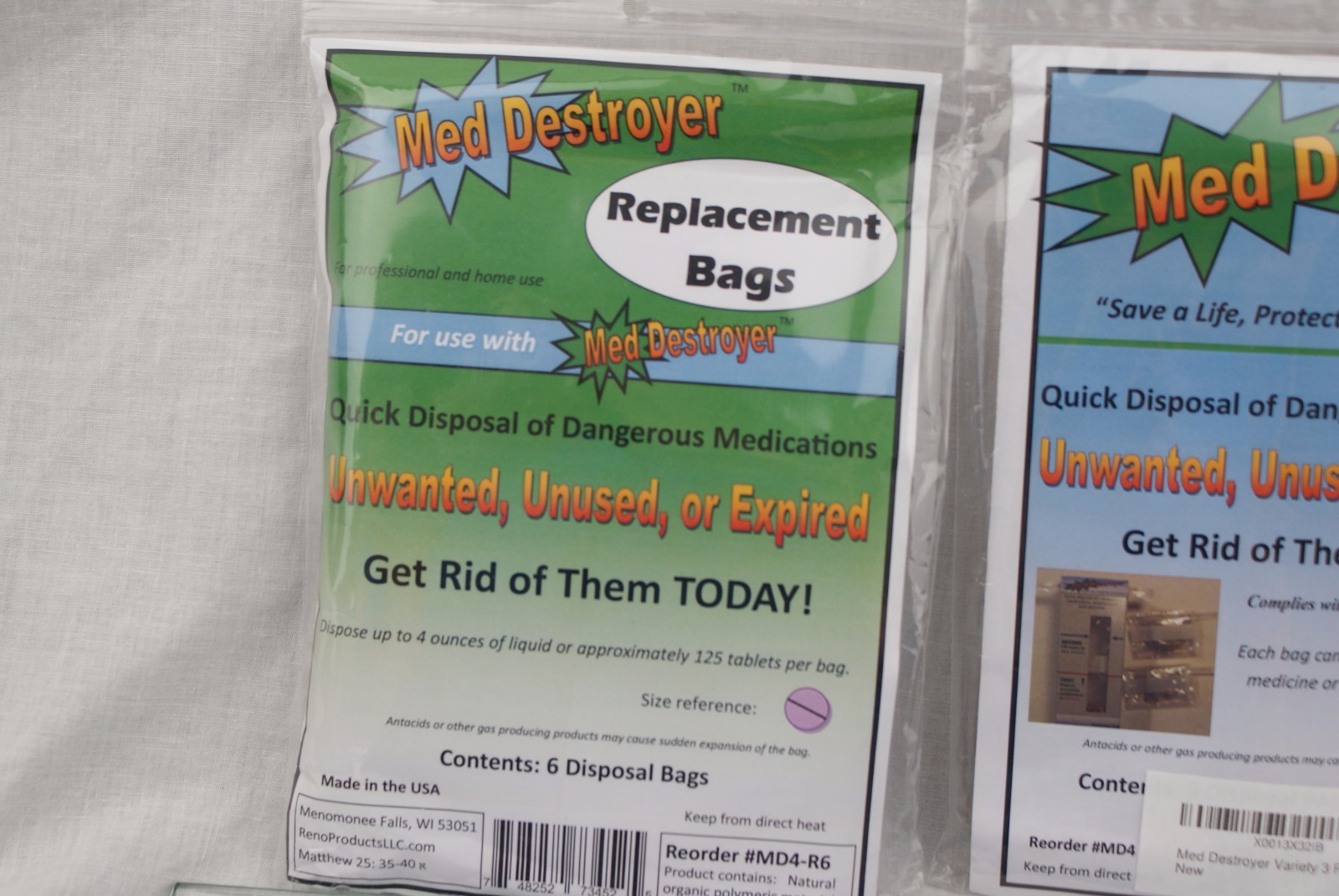 Med Destroyer Kit For Home Variety 3 pack 1C15