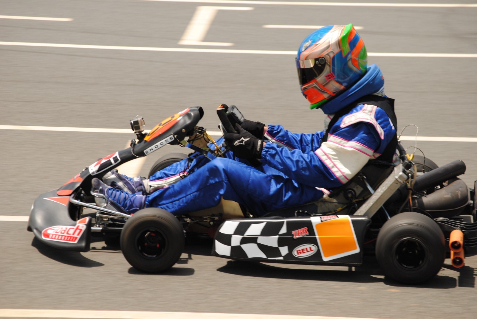 CRG DD2 Dark Rider Rotax Kart with New MyChron 4