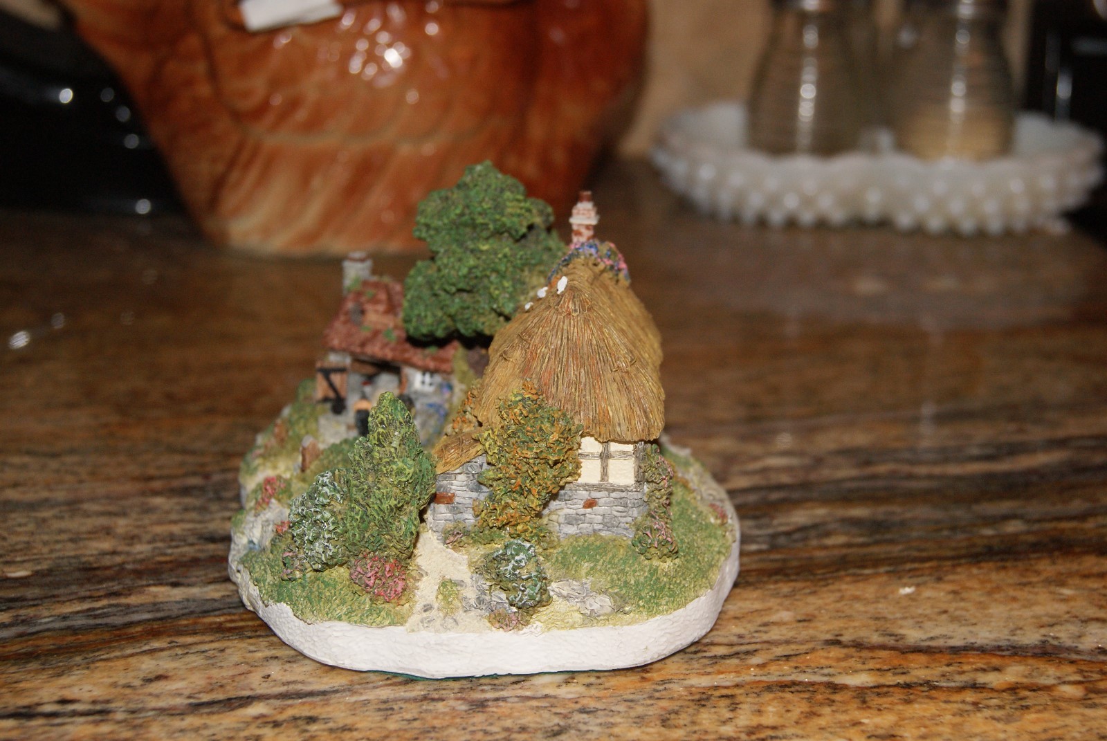 Danbury Mint The Village Smithy By Jane Hart Country Village Collection Mid 90's