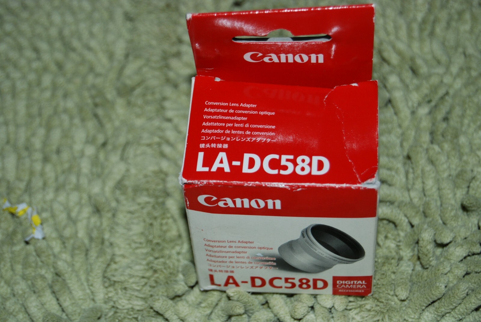 Canon LA-DC58D Conversion Lens Adapter  NOS