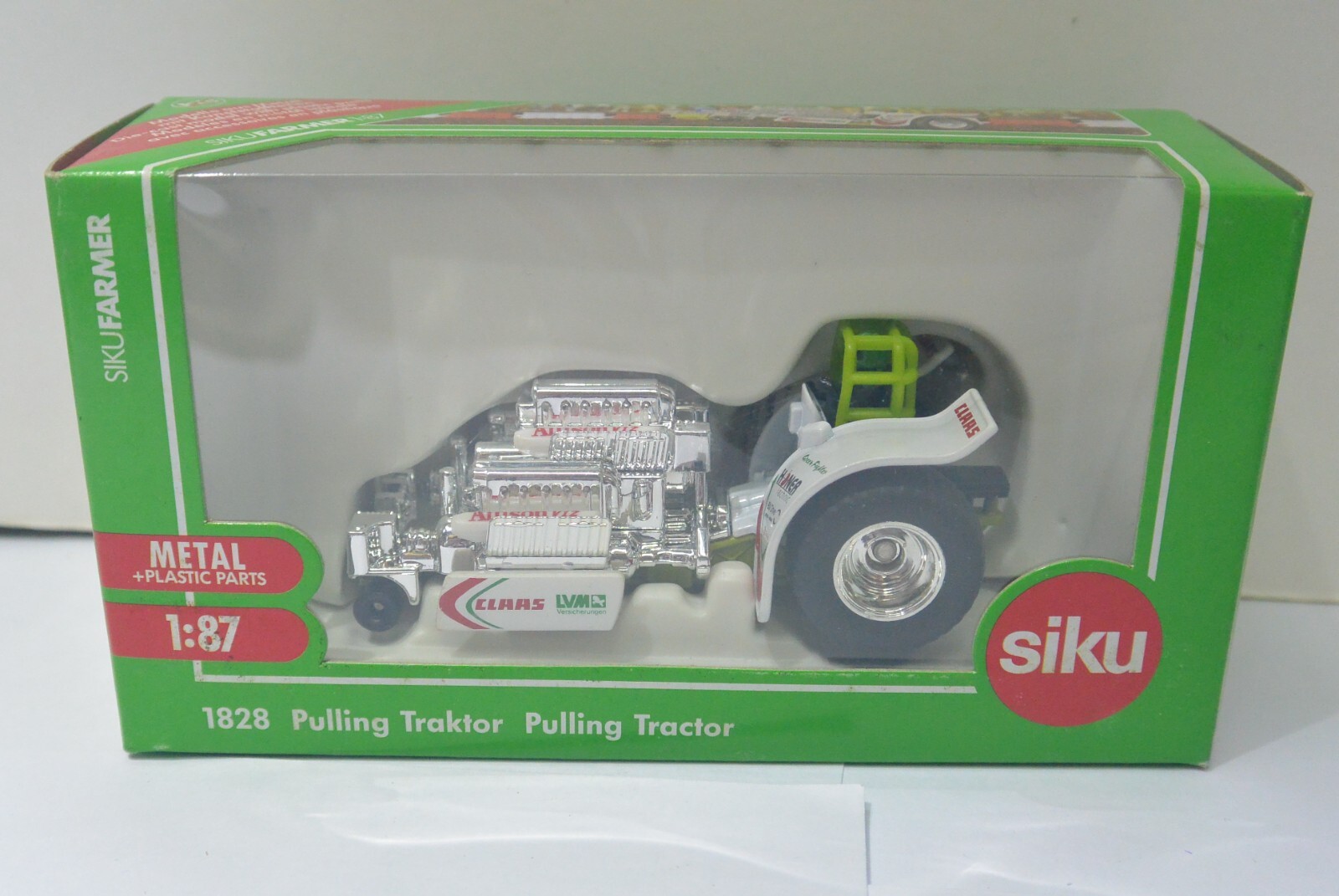 Siku 1:87 DieCast car CLAAS Pulling Tractor #1828 | eBay