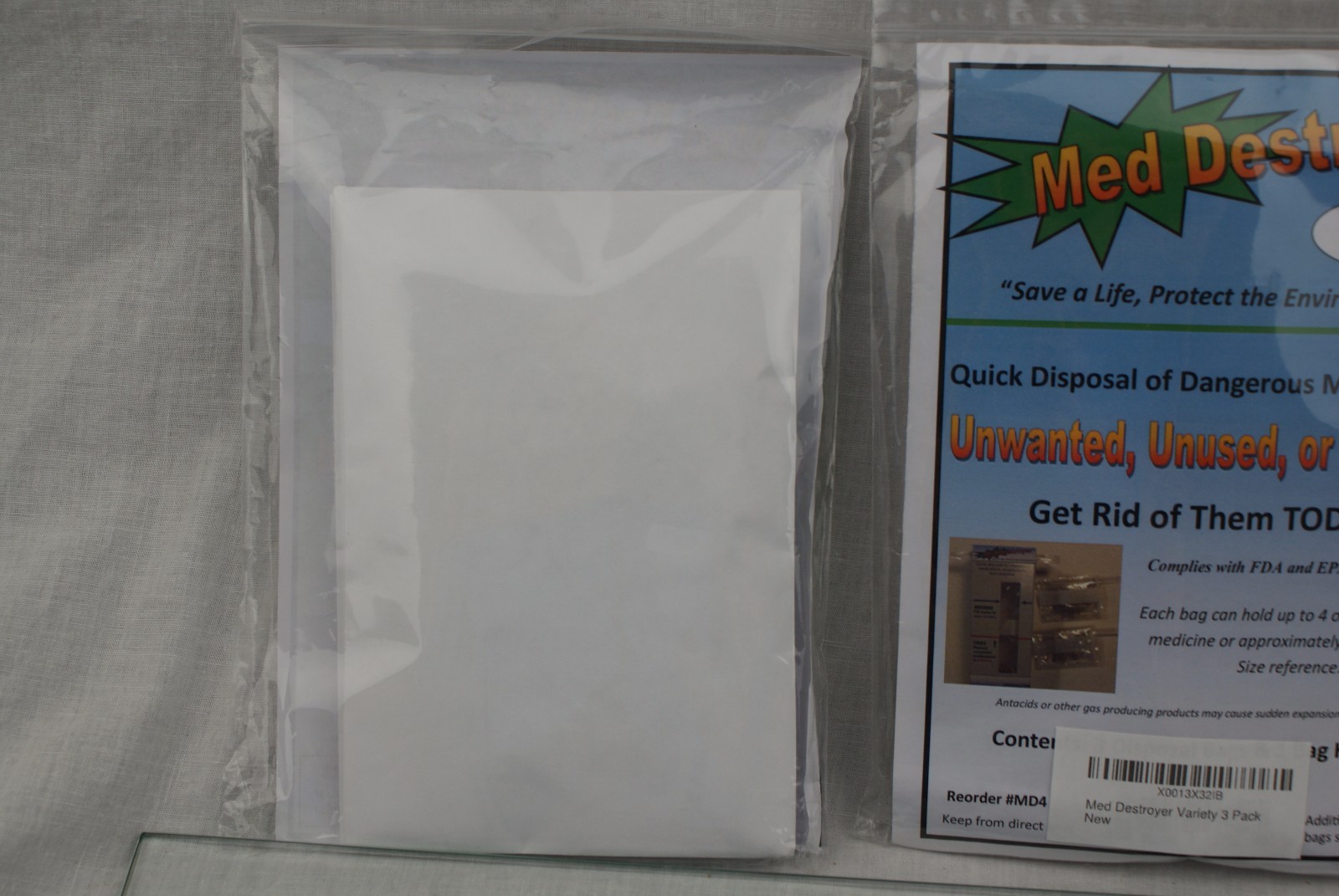 Med Destroyer Kit For Home Variety 3 pack 1C15