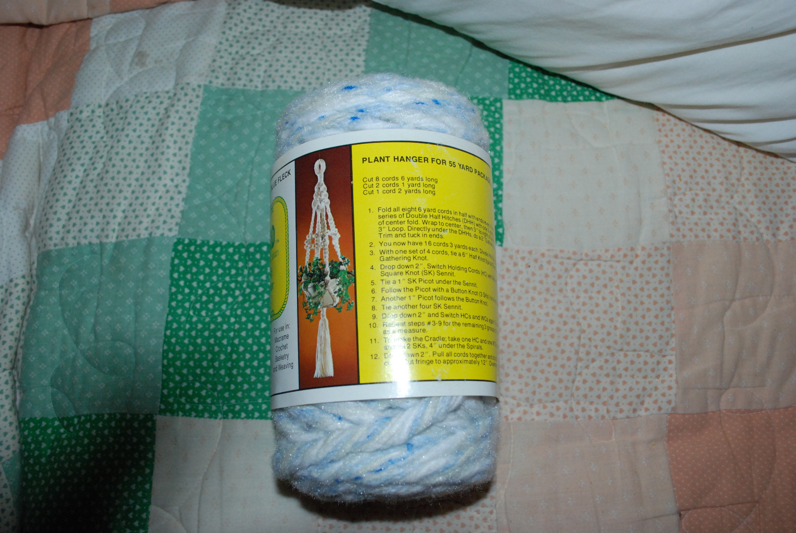 Maxi-Cord 55 YDS. 100 SYNTHETIC FIBER 118 BLUE FLECK