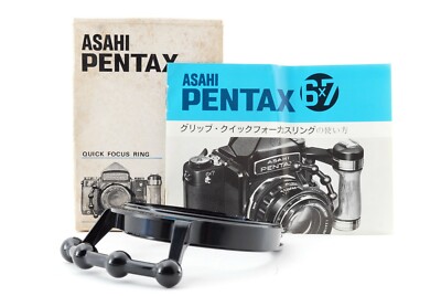 **Unused** ASAHI PENTAX 6x7 Quick Focus Ring Type-B 67 Lever Handle JAPAN #AP001