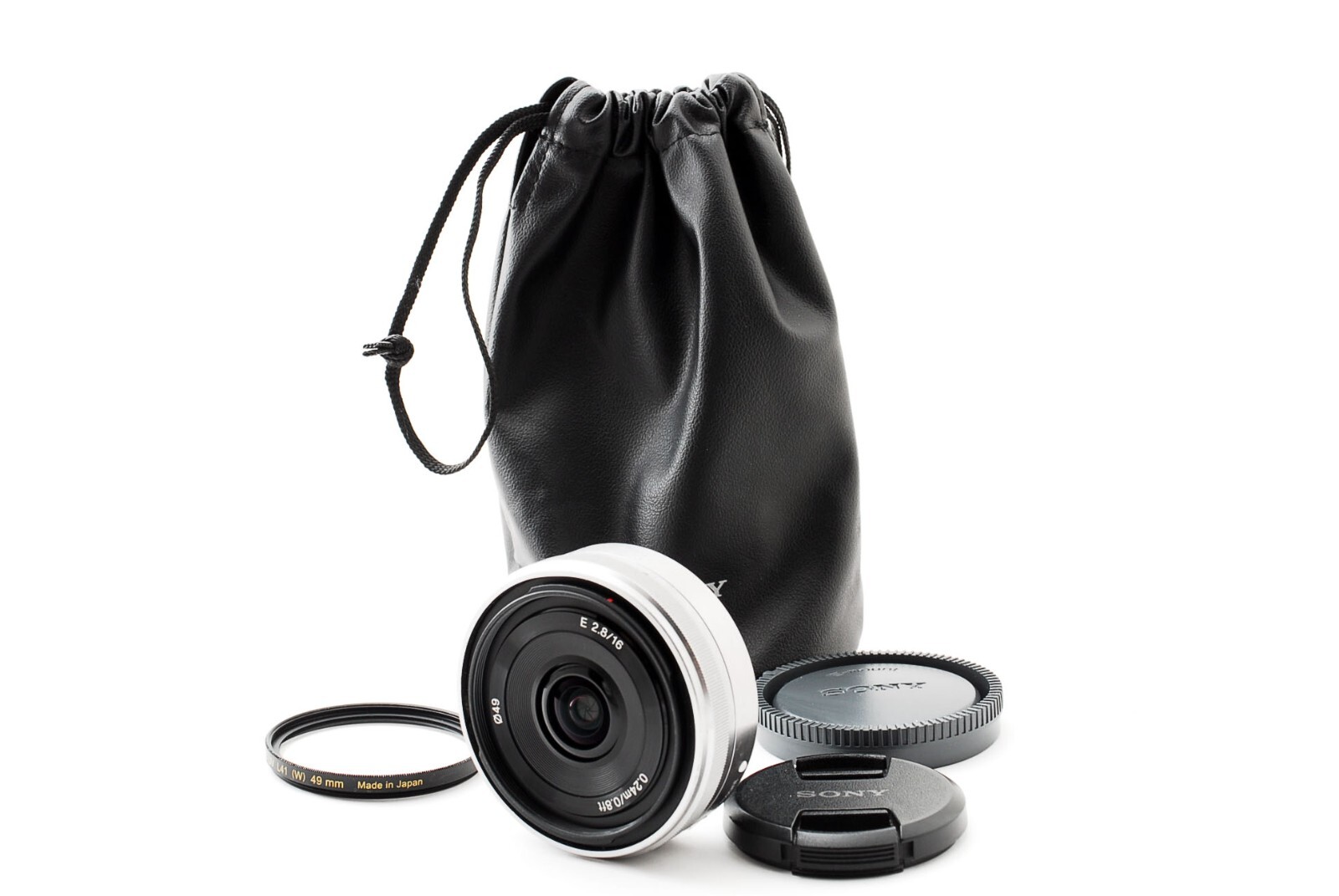 SONY SEL16F28 Wide Angle 16mm f/2.8 Pancake E Mount Lens