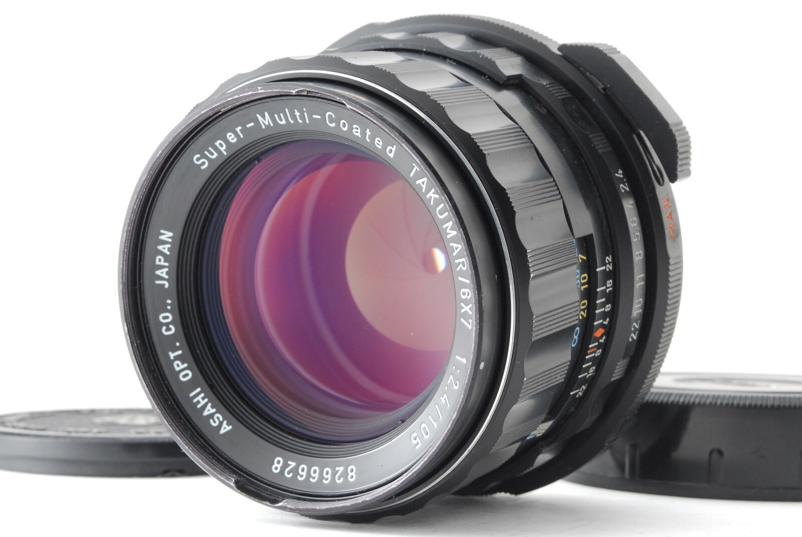 【超美品】Pentax 6x7 Takumar 105mm f2.4 Exc+5] PENTAX Super Multi Coated TAKUMAR 6x7 105mm F2.4 67