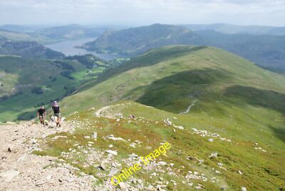 Photo 12x8 On the climb of St Sunday Crag Bridgend/NY3914 Looking back do c2014