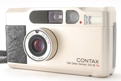 [Top MINT] CONTAX T2 D T2D Limited Platin Point & Shoot Film Camera From JAPAN