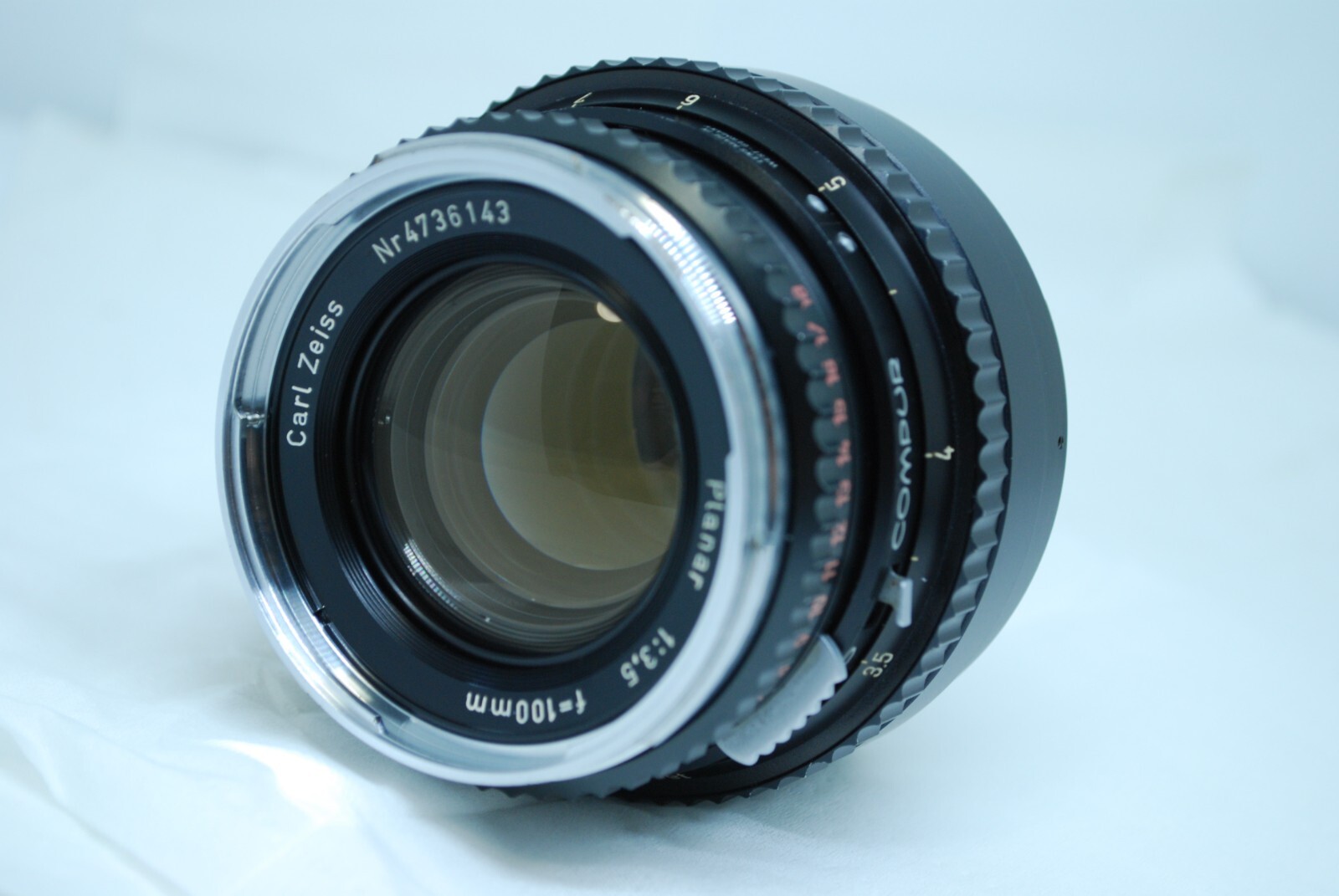N MINT Hasselblad Carl Zeiss Planar C 100mm f3.5 Lens Black