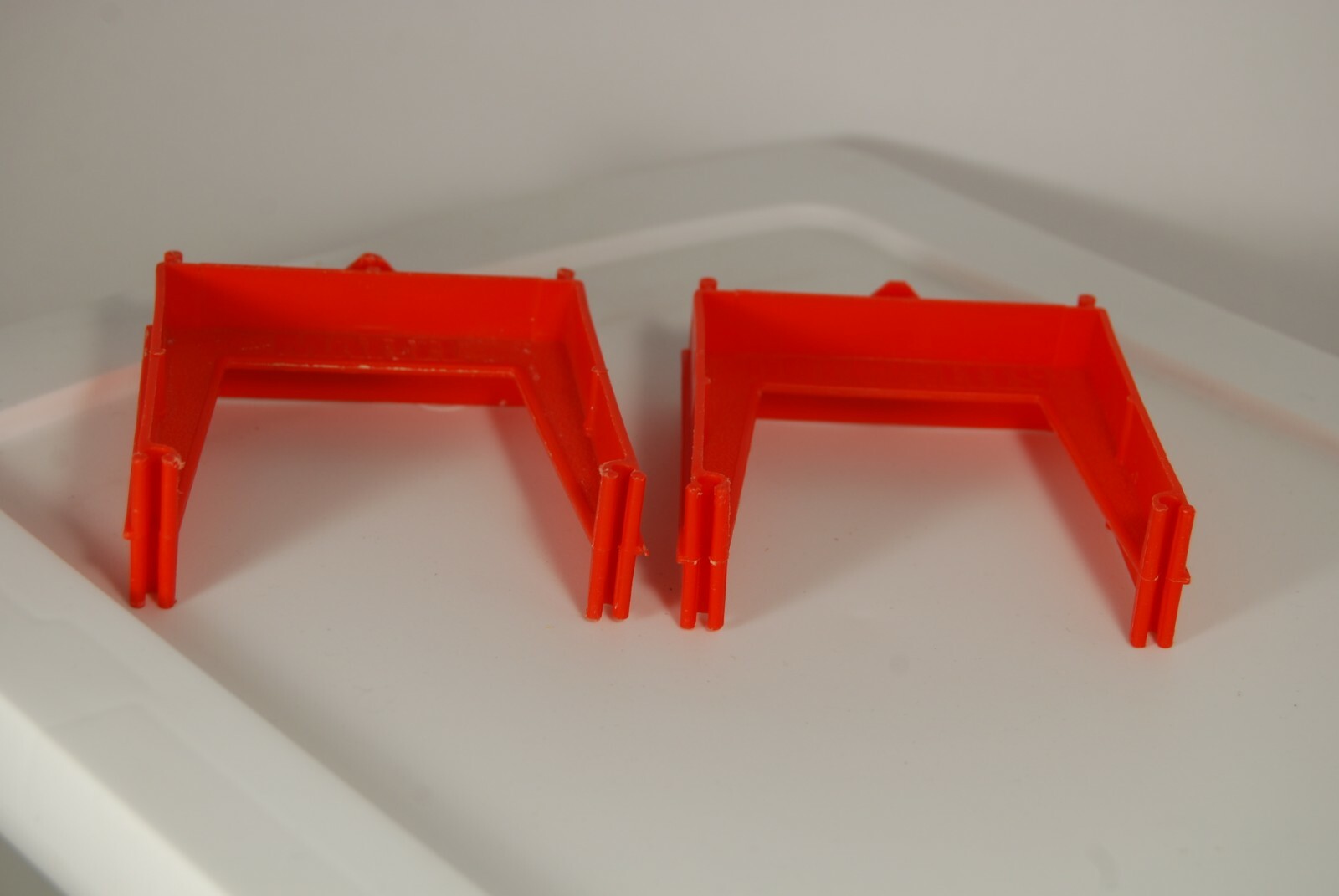 Vintage Hot Wheels Redlines Era Lot of 2 Red Track Trestle