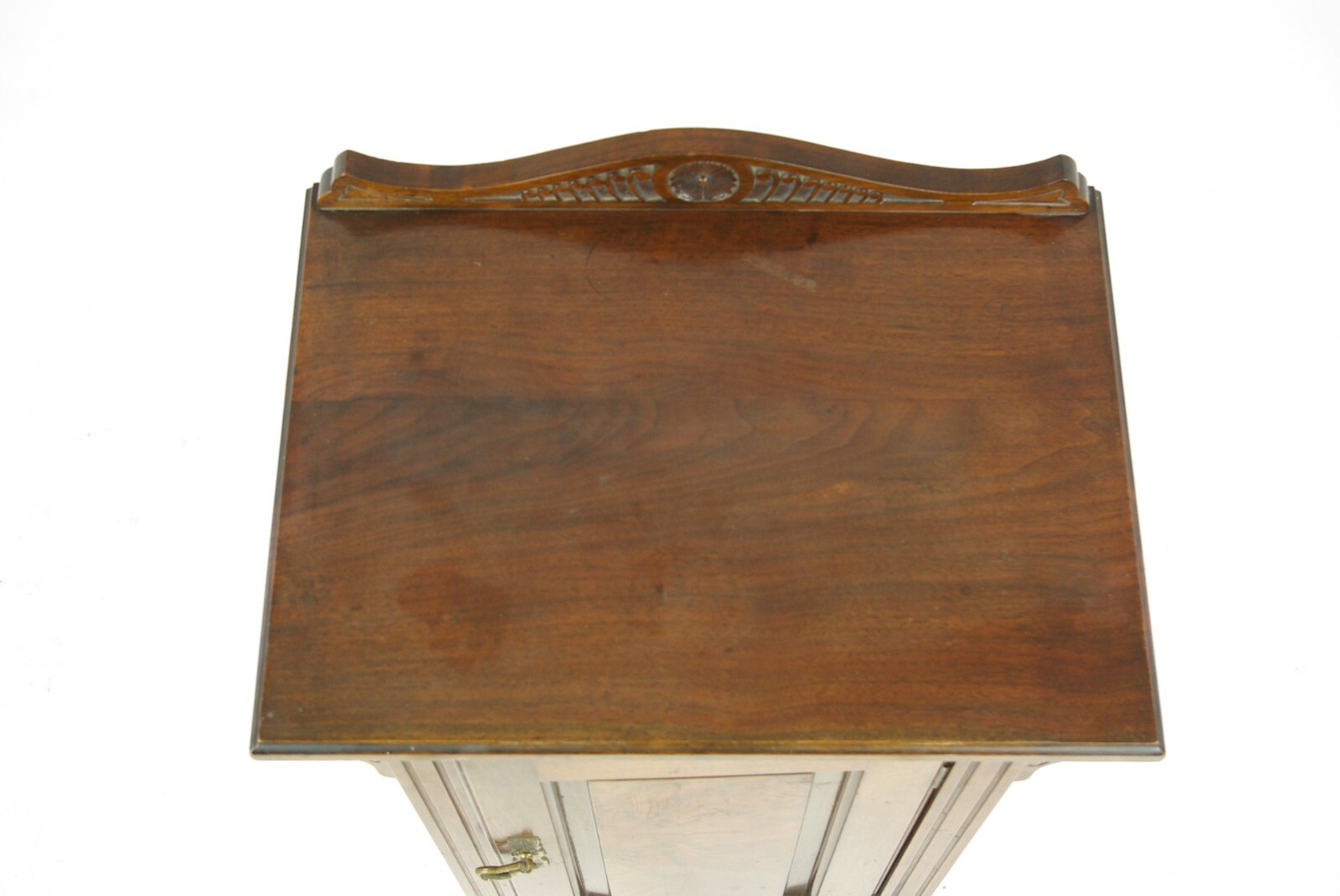 Walnut Night Stand, Bedside Table, Scotland 1870, Antique Furniture, B1426